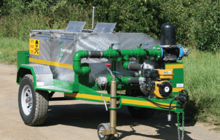 Jerrycar Mixing Trailer